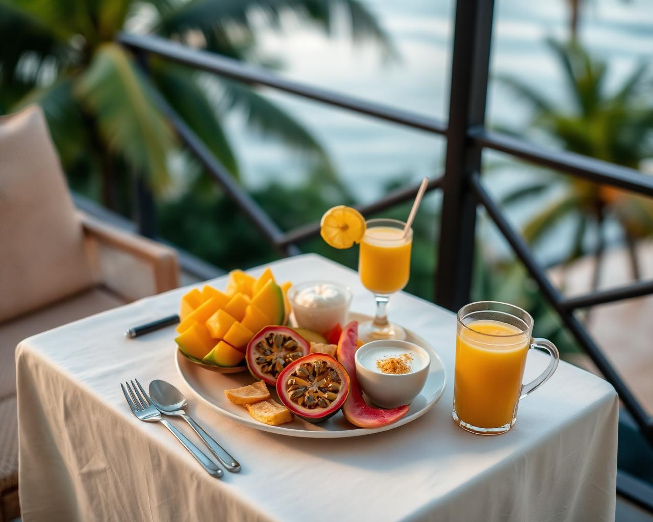 Café da Manhã na Varanda